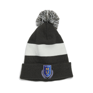 Montclair United Nike Authentic Pom Beanie Anthracite/White