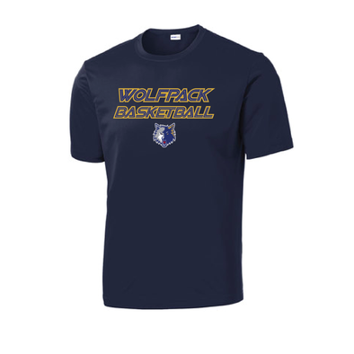 Wolfpack Basketball FAN Sport-Tek DriFit Shirt Navy