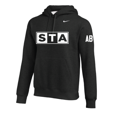 STA Boys ECNL (Logo) Nike Club Hoodie Black