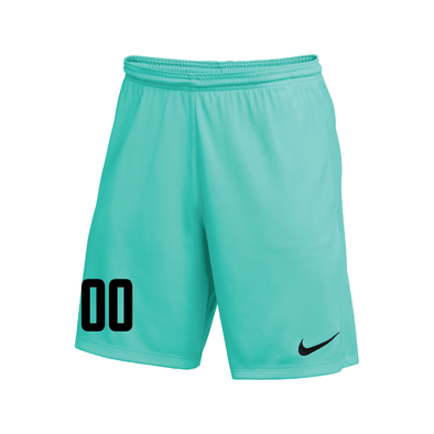 NJ14 Nike Park III Goalkeeper Short Hyper Turquoise