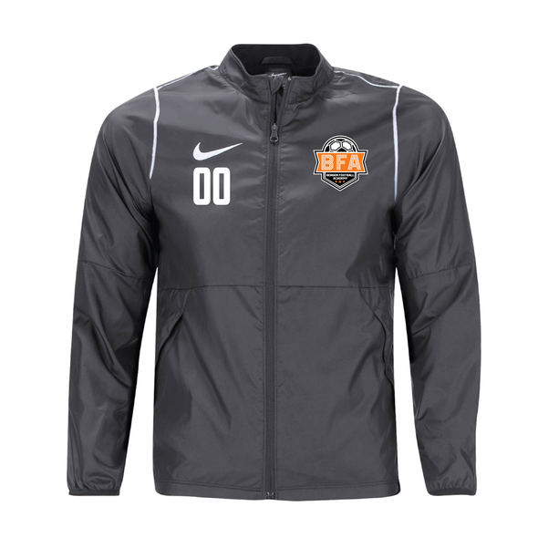 BFA Nike Park 20 Rain Jacket Grey