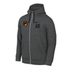 PSA Princeton Nike Fleece Full-Zip Hoodie Grey