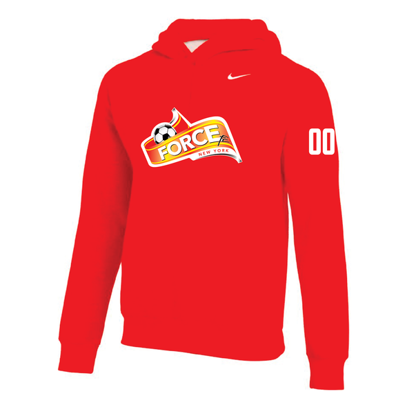 FORCE Nike Club Hoodie Orange