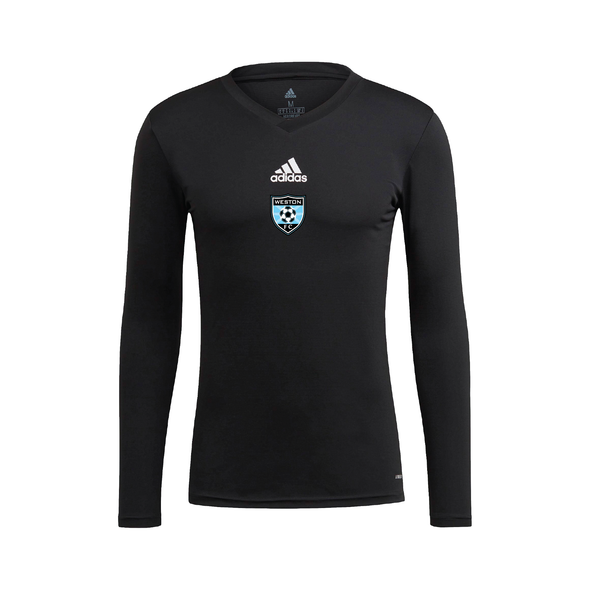 Weston FC Boys MLS Next adidas Base Compression Tee Black