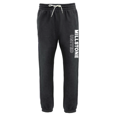 Millstone United (Club Name) Pennant Retro Jogger Black