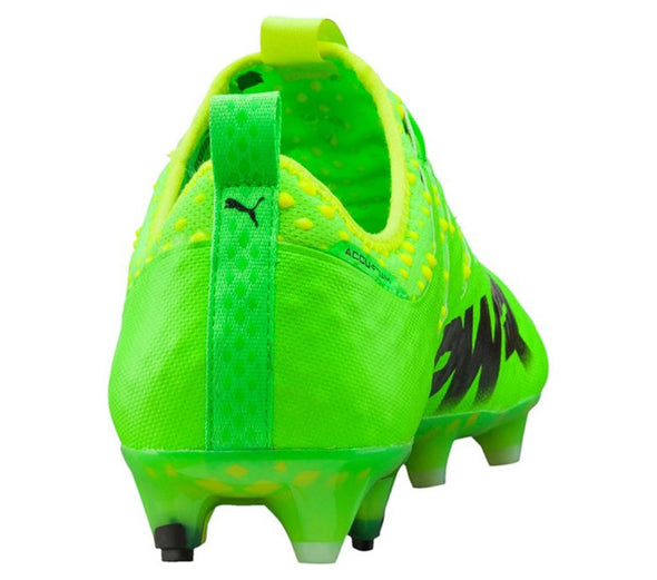 Puma evoPOWER Vigor 1 Firm Ground Soccer Cleat - Green/Black/Yellow