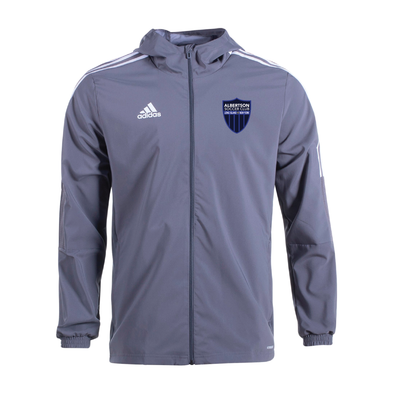 Albertson Coaches adidas Tiro 21 Windbreaker Grey