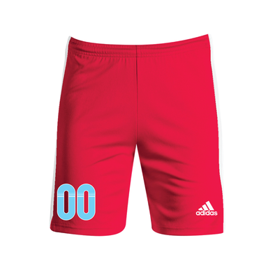 Weston FC Boys Premier adidas Squadra 21 Goalkeeper Short Red