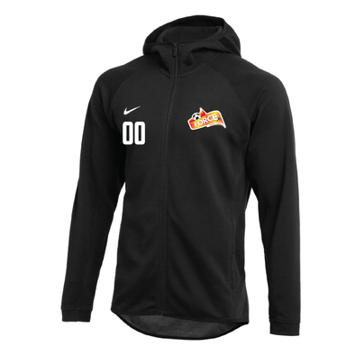 FORCE Nike Showtime Full-Zip Hoodie Black