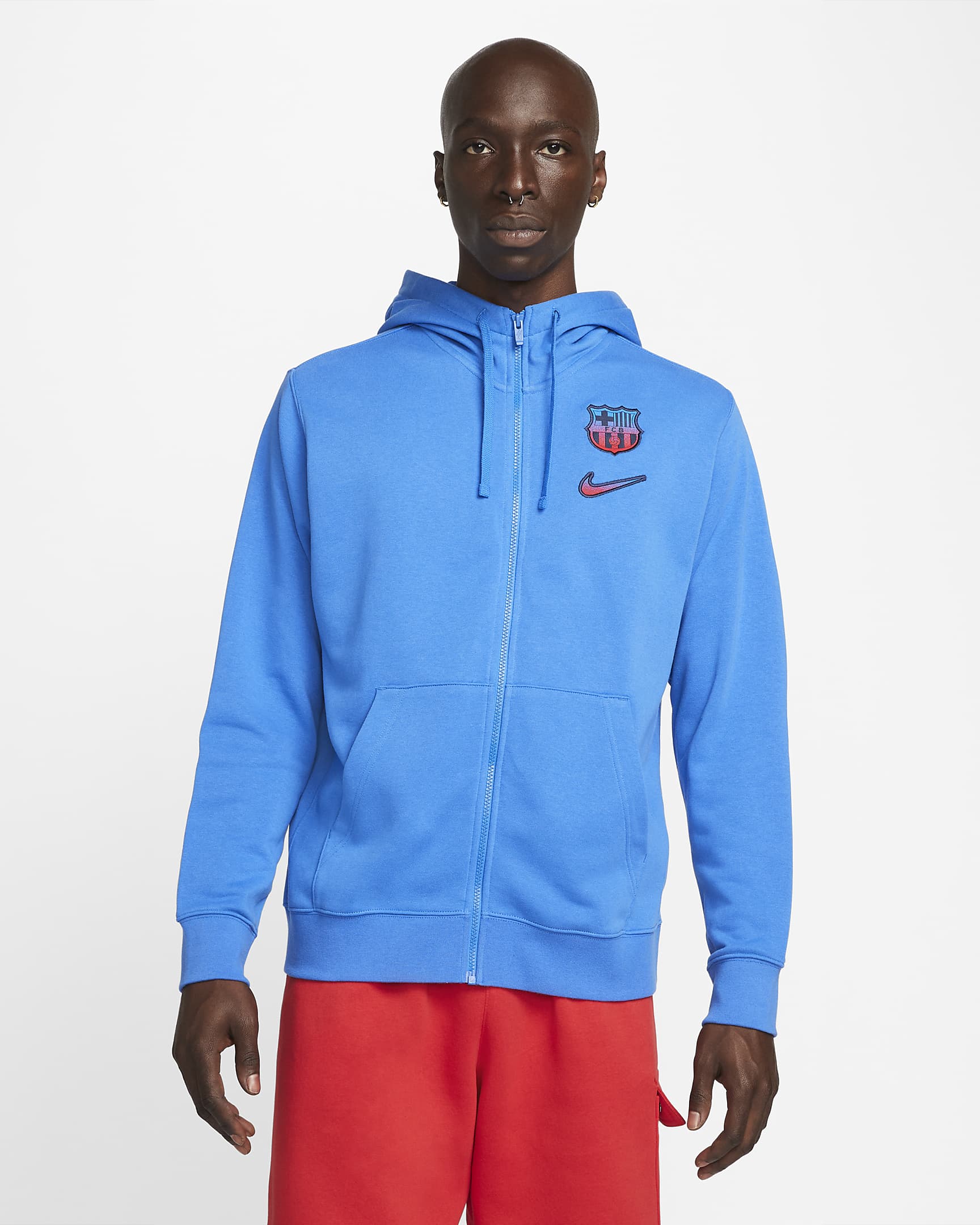 Nike barcelona hoodie zip Clearance