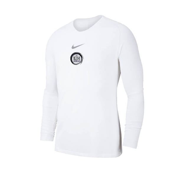 NJ14 Nike Park LS First Layer Compression White