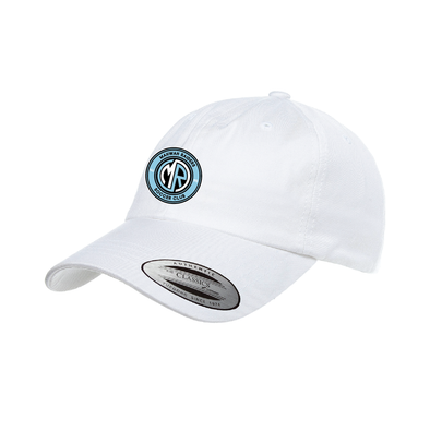 Mahwah Raiders Yupoong Cotton Twill Dad Cap White