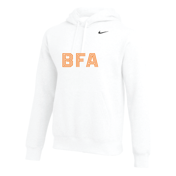 BFA FAN (Name) Nike Club Hoodie White