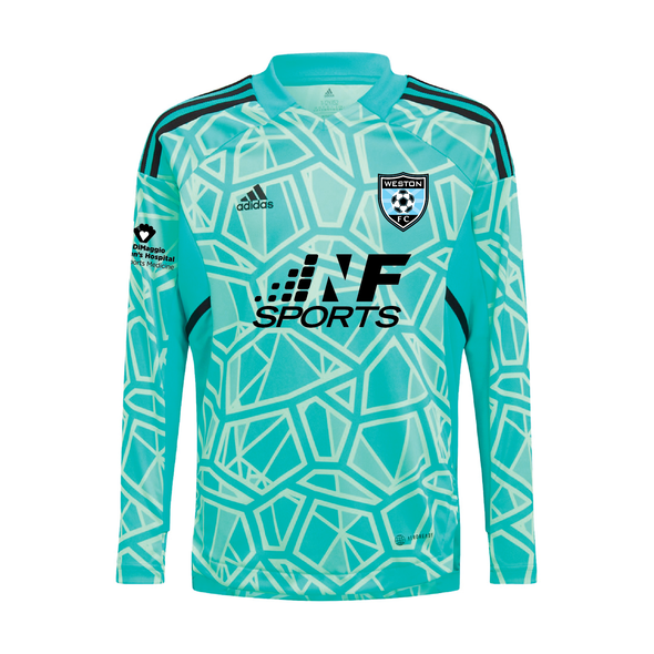 Weston FC Girls Future Premier adidas Condivo 22 Goalkeeper LS Jersey Mint