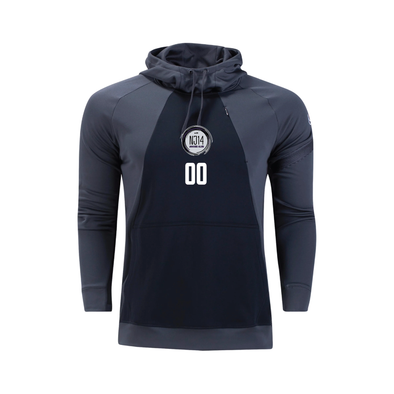 NJ14 FAN Nike Dry Academy Hoodie Grey/Black