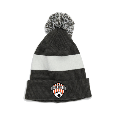 Fort Lee SC FAN Nike Authentic Pom Beanie Anthracite/White