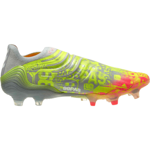 Copa Sense+ Firm Ground Soccer Cleat - Clear Onix/White/Solar Yellow