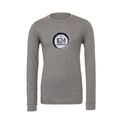 NJ14 Bella + Canvas Long Sleeve Triblend T-Shirt Grey