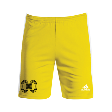 EMSC Long Island Premier adidas Squadra 21 Goalkeeper Shorts Yellow