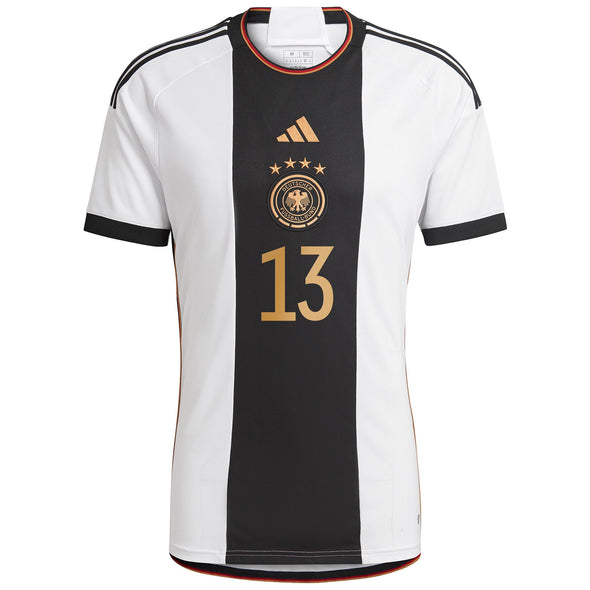 Kid's Replica adidas Muller Germany Home Jersey 2022