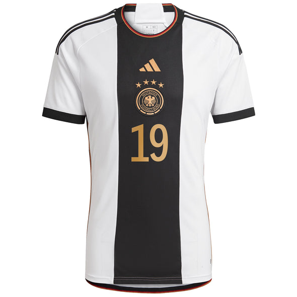 Kid's Replica adidas Sane Germany Home Jersey 2022