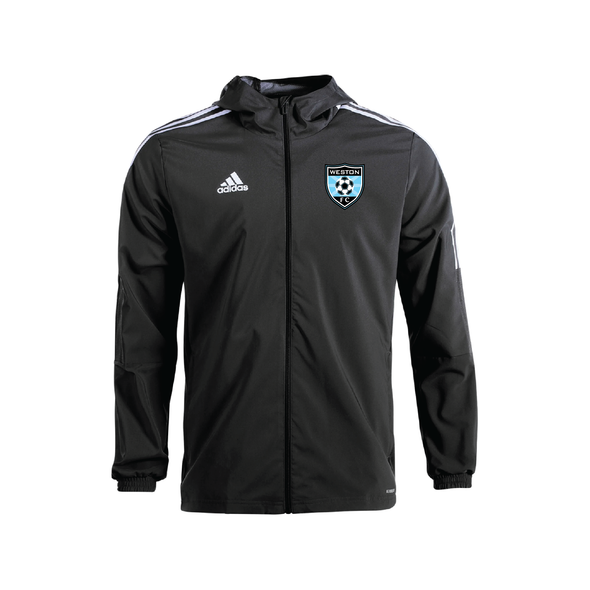 Weston FC Boys Future Elite adidas Tiro 21 Windbreaker Black