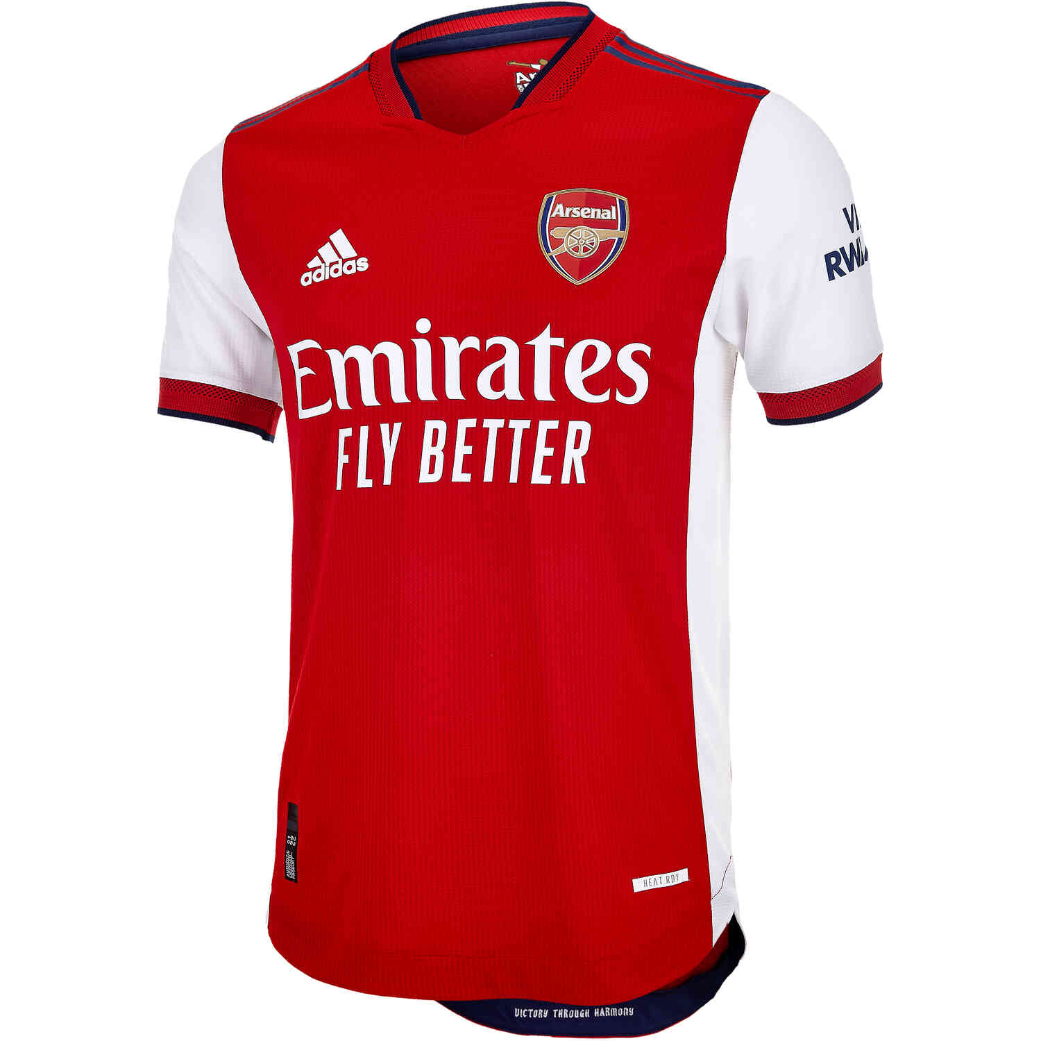 adidas Men's 2021-22 Arsenal FC Home Jersey