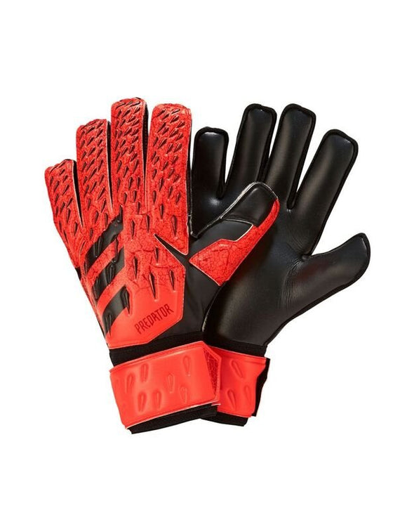 adidas Predator Match Goalkeeper Gloves - SolarRed/Red/Black