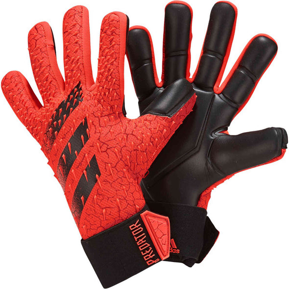 adidas Predator Competition Goalkeeper Gloves - SolarRed/Red/Black