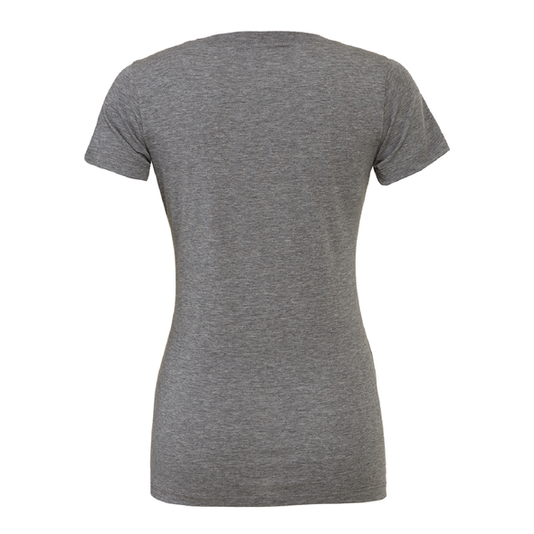 Brazilian Soccer Training (Patch) Bella + Canvas Short Sleeve Triblend T-Shirt Grey