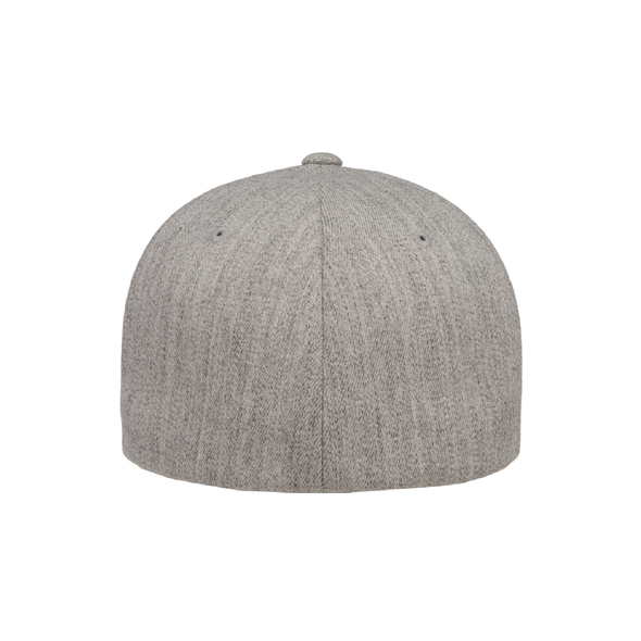 Mount Olive Travel Flexfit Wool Blend Fitted Cap Heather Grey