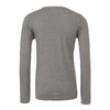 Boynton United (Patch) Bella + Canvas Long Sleeve Triblend T-Shirt Grey