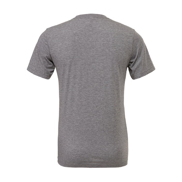 Pflugerville FC FAN (Club Name) Bella + Canvas Short Sleeve Triblend T-Shirt Grey