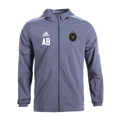 BSM Elite adidas Tiro 21 Windbreaker Grey