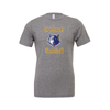 Wolfpack Baseball SUPPORTERS Bella + Canvas Short Sleeve Triblend T-Shirt Grey