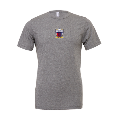 Harrison FC (Patch) Bella + Canvas Short Sleeve Triblend T-Shirt Grey