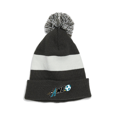 A Game Nike Authentic Pom Beanie Anthracite/White