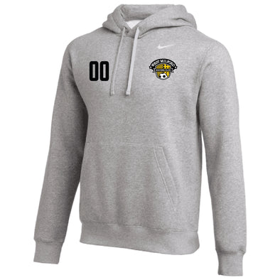 West Milford (Patch) Nike Club Hoodie Grey