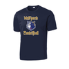 Wolfpack Basketball SUPPORTERS Sport-Tek DriFit Shirt Navy