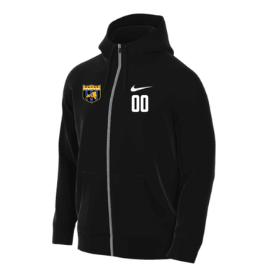 Orange County SC Nike Fleece Full-Zip Hoodie Black