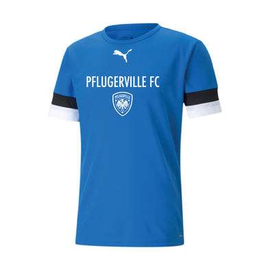 Pflugerville FC Puma Team Rise Practice Jersey Electric Blue