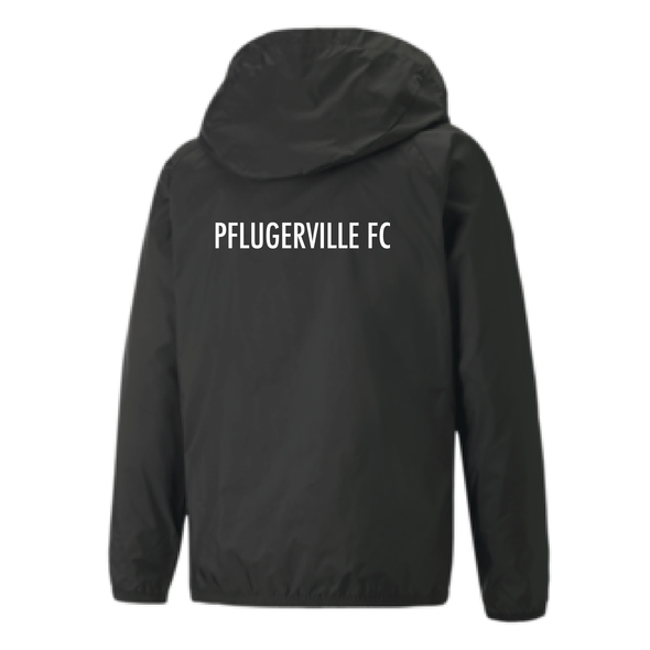 Pflugerville FC FAN Puma Team Liga 25 All Weather Jacket Black