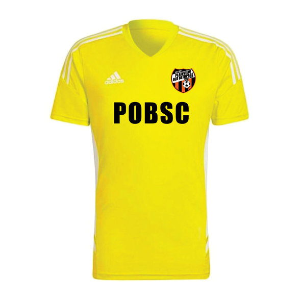 Plainview Old Bethpage adidas Condivo 22 Goalkeeper Jersey Yellow