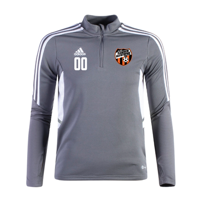 Plainview Old Bethpage adidas Condivo 22 Training Top Grey