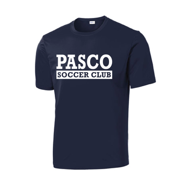 PASCO Wolfpack Sport-Tek Practice Jersey Navy