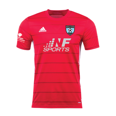 Weston FC Boys MLS Next adidas Campeon 21 Goalkeeper Jersey Red