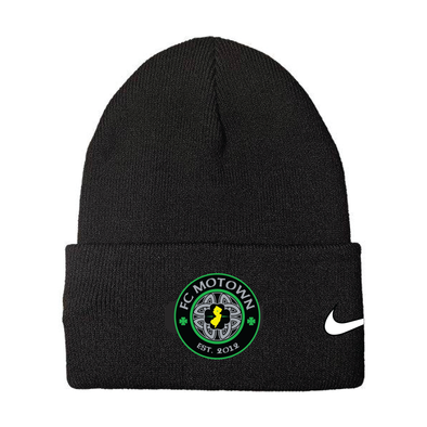 STA Motown FAN Nike Knit Cuff Beanie Black