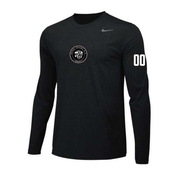 Inter Ohana U9-U18 (Patch) Nike Legend LS Shirt Black