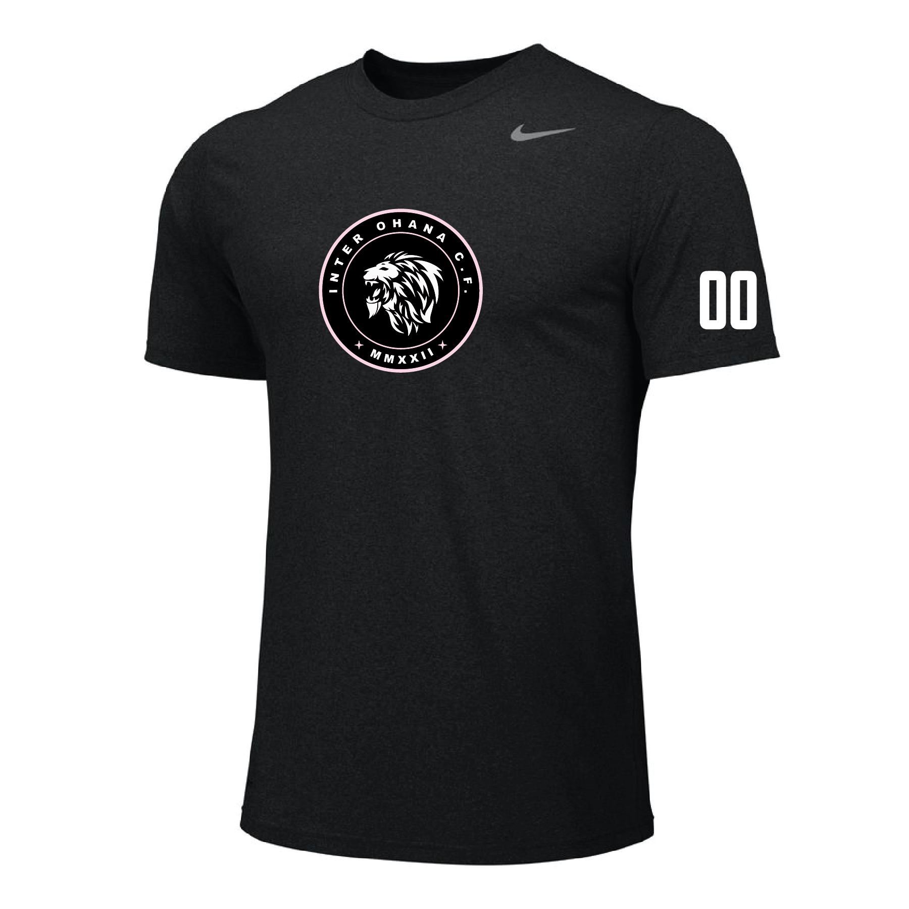 Inter Ohana U7-U8 (Logo) Nike Legend SS Shirt Black – Soccer Zone USA