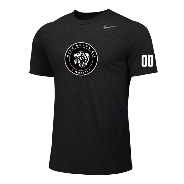 Inter Ohana U9-U18 (Logo) Nike Legend SS Shirt Black